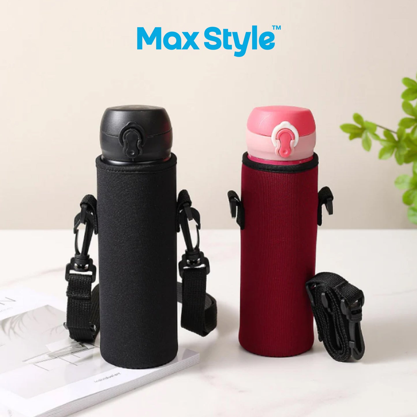 Max Style™ BOTTLE COVER CASE with strap