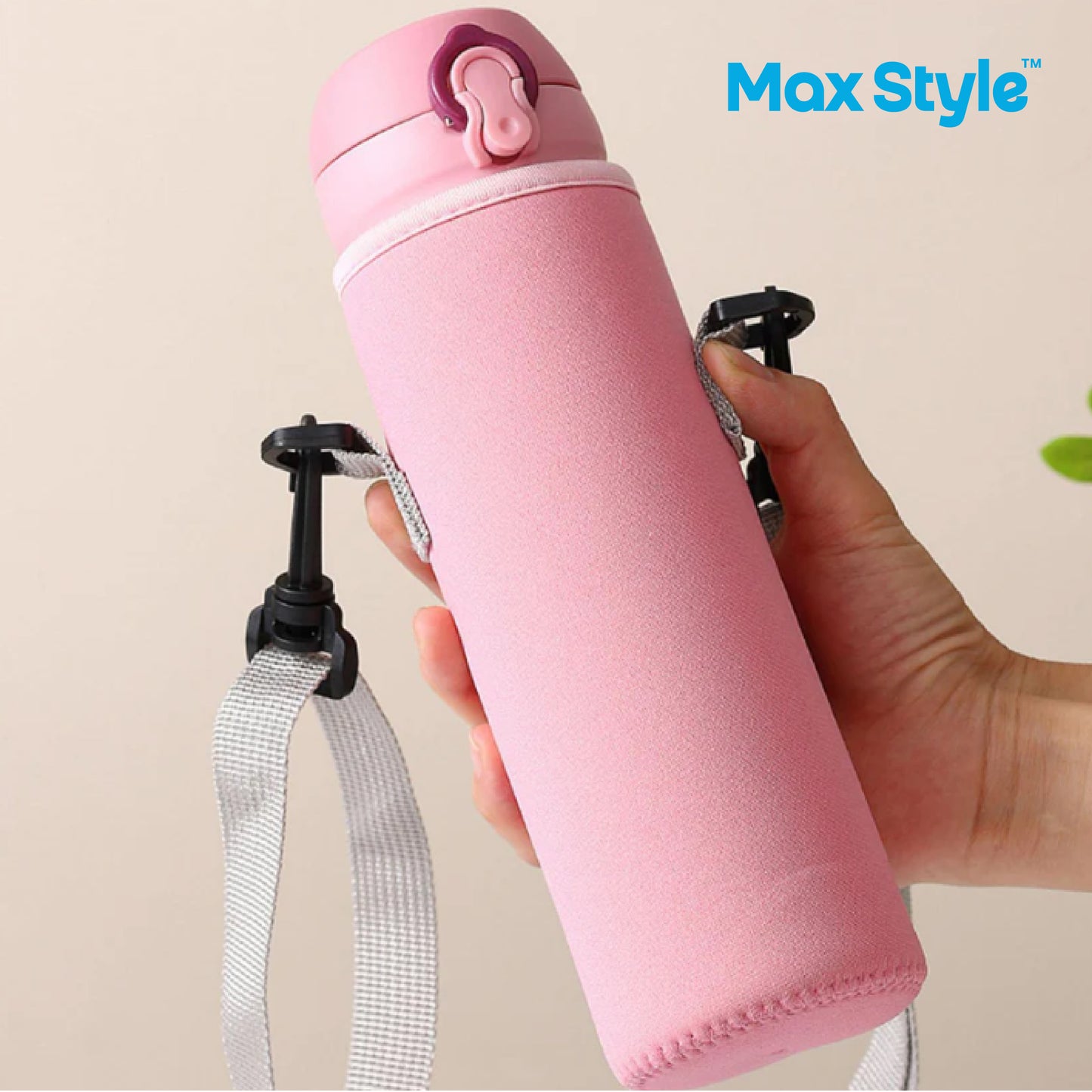 Max Style™ BOTTLE COVER CASE with strap