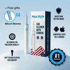 Max Style USA Ear Cleaner with Camera – Visual Ear Wax Remover Tool